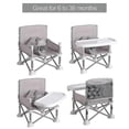 thumbnail image 2 of Table Travel Booster Seat, Portable Toddler High Chair Booster Seat - SDR, 2 of 5