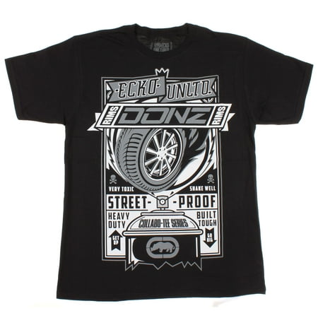 ecko Fine Tuned Men's MotorSports Limited Edition Streetproof T-Shirt (Blk, Med)