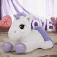 thumbnail image 2 of MorisMos Unicorn Stuffed Animal, Stuffed Unicorn Plush Toy, 2 of 7