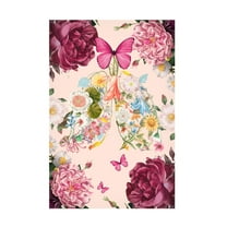 The Font Diva 'Breathe Easy' Canvas Art