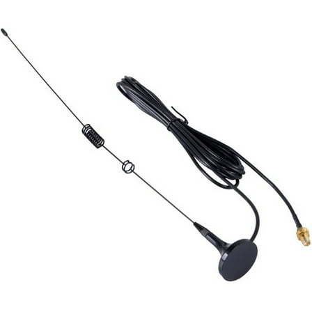Dual-Band SMA-Female Antenna 144/430Mhz, 3m Cable, for VHF/UHF Radio Communication