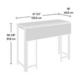 thumbnail image 4 of Sauder La Collection North Avenue Table, Finition White, 430354, 4 of 7