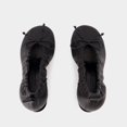 thumbnail image 4 of Jacquemus Female Les Doubles Ballerines Pumps - Leather - Black Black Sizes EU 34-50 2/3, 4 of 4