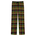 thumbnail image 6 of snilers Mens Pajama Pants Drawstring Elastic Waist Plaid Pants Soft Comfy Lounge Trousers Straight Leg Sweatpants with Pockets, 6 of 6
