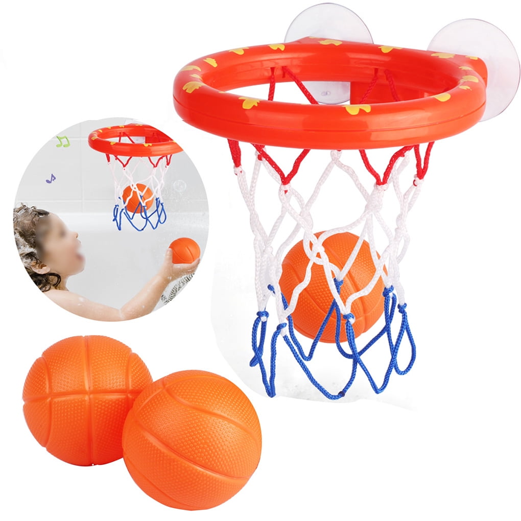 FECA SP1 Basketball Hoop Balls Kits Sport Toy w Suction Cup Removable Durable 