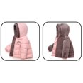 thumbnail image 4 of XIMIN Kids Boys Girls Winter Coat Puffer Jacket Heavyweight Soft Sherpa Fur Lined Parka Jackets Hooded Fleece-Lined Wear Waterproof Warm Thickened Winter Clothes, 4 of 8