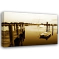 thumbnail image 1 of Alan Hausenflock 40x28 Gallery Wrapped Canvas Wall Art Titled - Sleepy Harbor II, 1 of 4