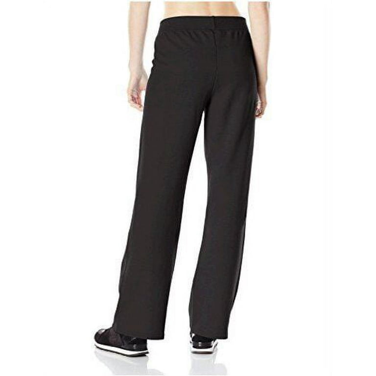 Hanes Women's Petite Open Bottom Sweatpants