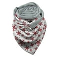 thumbnail image 4 of Christmas Women's Winter Scarf, Fashion Winter Christmas Print Button Soft Wrap Casual Warm Scarves Shawls, 4 of 4