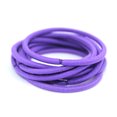 thumbnail image 1 of serony 10 Pièces Bandes de Cheveux Mixtes Extensible Réglable Décoratif Haute Élasticité Titulaire de Queue de Cheval de Protection Filles Accessoires Pourpre, 1 of 5