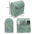 thumbnail image 4 of Garden Stand Mixer Cover, Flourishing Flowers Foliage Petals Summer Gardening Buds Pattern, Kitchen Appliance Organizer Bag Cover with Pockets, 5 Quarts, Seafoam Dark Blue and Green, by Ambesonne, 4 of 4
