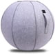thumbnail image 1 of Silla de bola para sentarse de 65 cm para oficina, dormitorio y hogar, pelota de yoga para ejercicios de pilates con cubierta, solución ergonómica liviana y autónoma para activar la postura con mango, 1 of 5