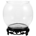 thumbnail image 4 of IFANLANDOR 1 Ensemble de Bol à Poisson avec Base pour Décoration de Bureau Moderne et de Fête, 4 of 7
