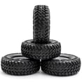 thumbnail image 4 of Car Tires with Wheel Rims Replacement for 110 -4 Axial SCX10 90046 90047 CC10Car, 4 of 6