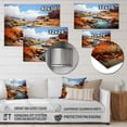 thumbnail image 4 of Designart "Scenic Splendor of Nevada s Canyons IV" Landscapes Metal Wall Decor, 4 of 5