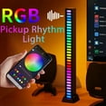 thumbnail image 3 of RGB Strip Light 32LED Music Sound Control Pickup Rhythm Ambient Lamp Atmosphere Night Lights For Bar Room TV Gaming Decoration, 3 of 21
