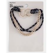 No Boundaries Game Day Swag Chain Charm for Bags, Black