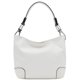 thumbnail image 2 of Bolso de hombro Hobo ALYSSA blanco con herrajes Big Snap Hook, 2 of 7
