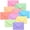 Bright Palette, 10 Colors, variant on Gift Card Envelopes - 160-Count Mini Envelopes, Paper Business Card Envelopes, Bulk Tiny Envelope Pockets, 16 Colors, 4 x 2.7 Inches