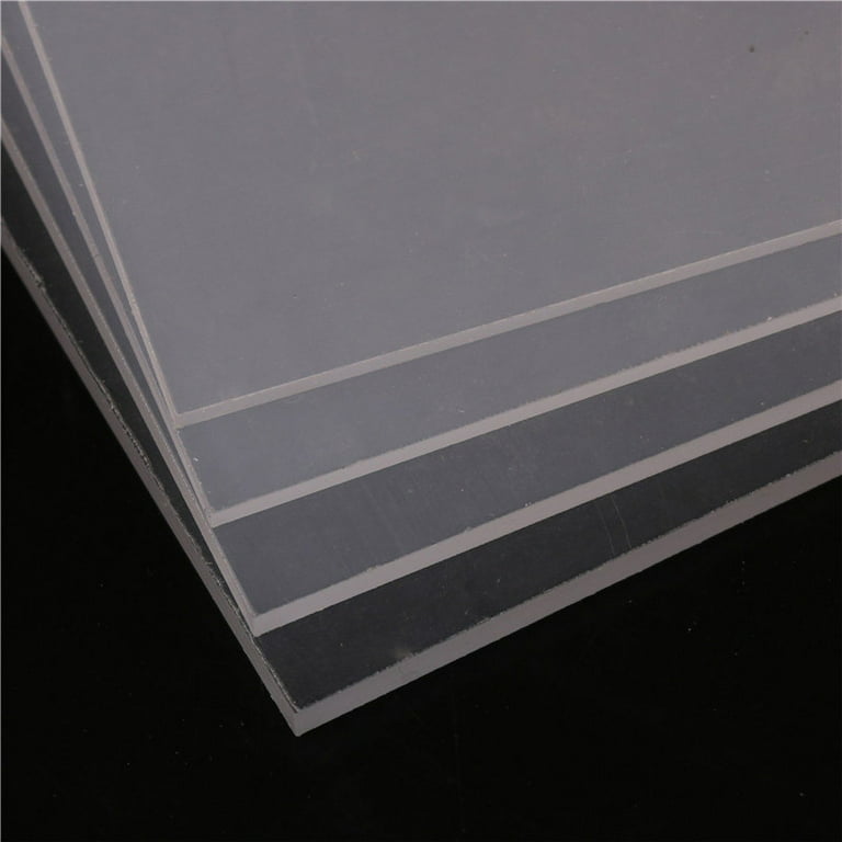 MageCrux 1PC Clear Acrylic Perspex Sheet Cut To Size Plastic Plexiglass  Panel DIY 2-5mm New 