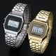 thumbnail image 2 of Reloj Unisex para hombre y mujer, relojes de pulsera militares deportivos digitales LED Vintage dorados, plateados y negros, regalo Digital electrónico para hombre Tan Jianjun unisex, 2 of 2