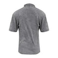 thumbnail image 4 of Evdexr Distressed Shirts Mens Mokaloha Polo Shirt Lapel Retro Solid Color Workout T-Shirt 2025 Big and Tall Acid Wash Baggy Short Sleeve Tops with Pockets Gray L, 4 of 4