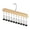 Wood, variant on HAHUT Legging Organizer for Closet with 10 Clips, 360° Rotating Space Saving Hanging Clothes Organizer for Closet Organizers and Storage (Vintage)