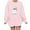 Pink, variant on Antqov Sweatshirt for Women, Crewneck Pullover Cute Ghost Printed Fashion Oversized Tops, Party Comfortable Funny Casual Sweatshirts
