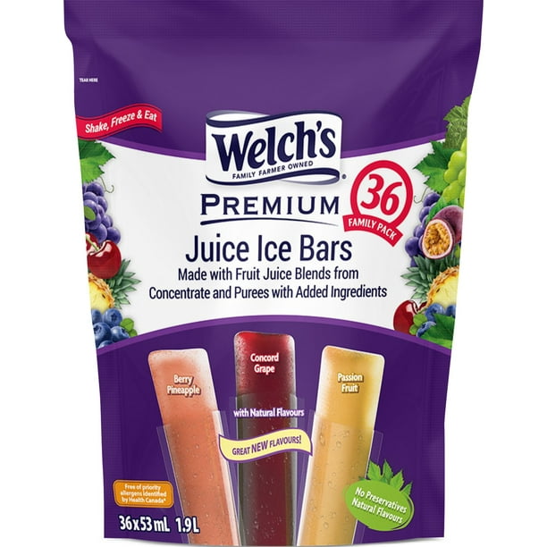 Welch's Juice Ice Bars Walmart.ca