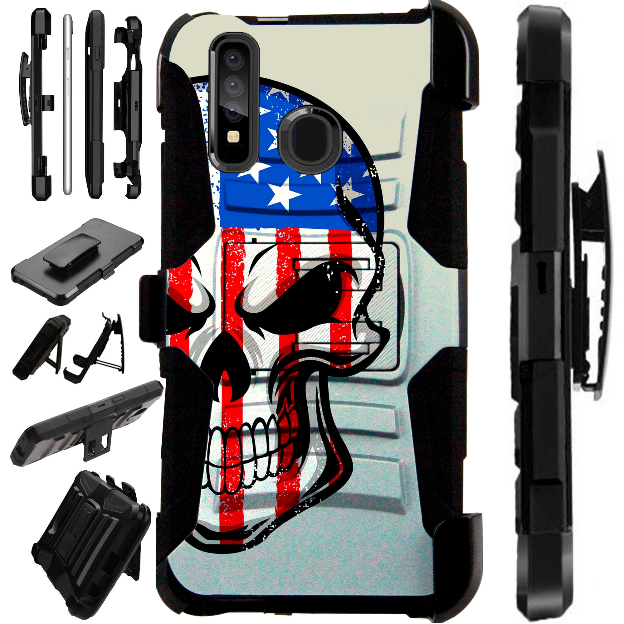 Motorola Moto G Fast Case, Dual Layers [Combo Holster] And Built-In - Foto 5