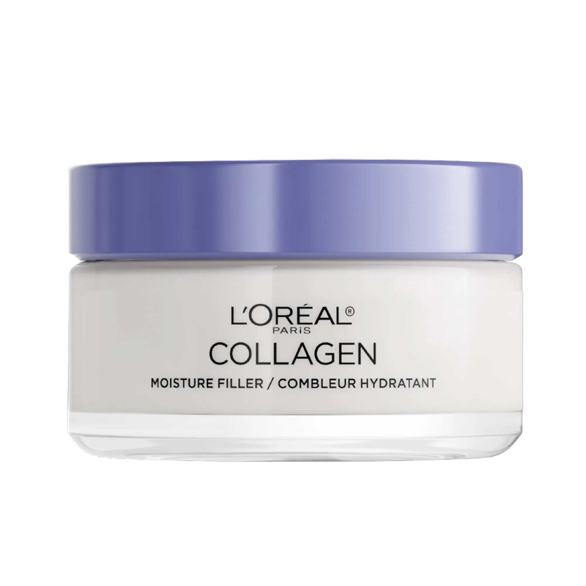 L'Oreal Paris Collagen Moisture Filler Face Cream, Anti-Aging Face Moisturizer, Non-Greasy Skin Care Formula for Up to 48HR Hydration, 1.7oz