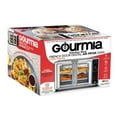 New Gourmia 6Slice Digital Toaster Oven Air Fryer with 19