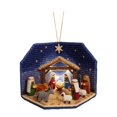 thumbnail image 2 of Dserhfy DIY Nativity Scene Ornament Kit with LED Lights Beginner Friendly Christmas Decoration Easy to Hang Holiday Ornament for Tree And Home, 2 of 8