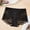Black, variant on Zorckvet Womens Panties Plus Size Seamless Briefs Lace Comfortable Breathable Underwear for Women