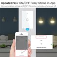 thumbnail image 1 of Tuya Smart Light Switch Countdown Mobile Phone Remote Control Lamp Switches Living Room Controller Home Intelligent Supplies US White 3-gang, 1 of 7