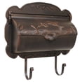 thumbnail image 4 of Hummingbird Horizontal Mailbox SHB-1004-BLK Hummingbird Horizontal Mailbox-Black, 4 of 6