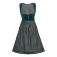 thumbnail image 5 of Wdgfv Women's German Dirndl Dress Bavarian Oktoberfest Halloween Carnival for Holiday, 5 of 6