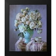 thumbnail image 2 of Rogozina, Svetlana 20x24 Black Modern Framed Museum Art Print Titled - Bouquet in a blue Vase, 2 of 5