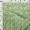 thumbnail image 3 of oneOone Cotton Flex Mint Fabric Leaves Sewing Fabric By The Yard Printed Diy Clothing Sewing Supplies 40 Inch Wide, 3 of 5