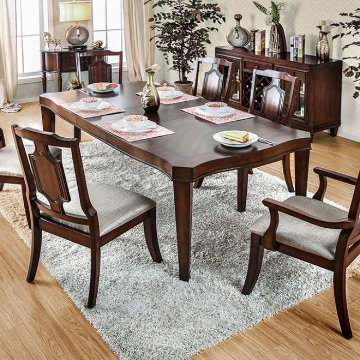 Traditional Wood Dining Table, Traditional Wood Dining Table And Chairs