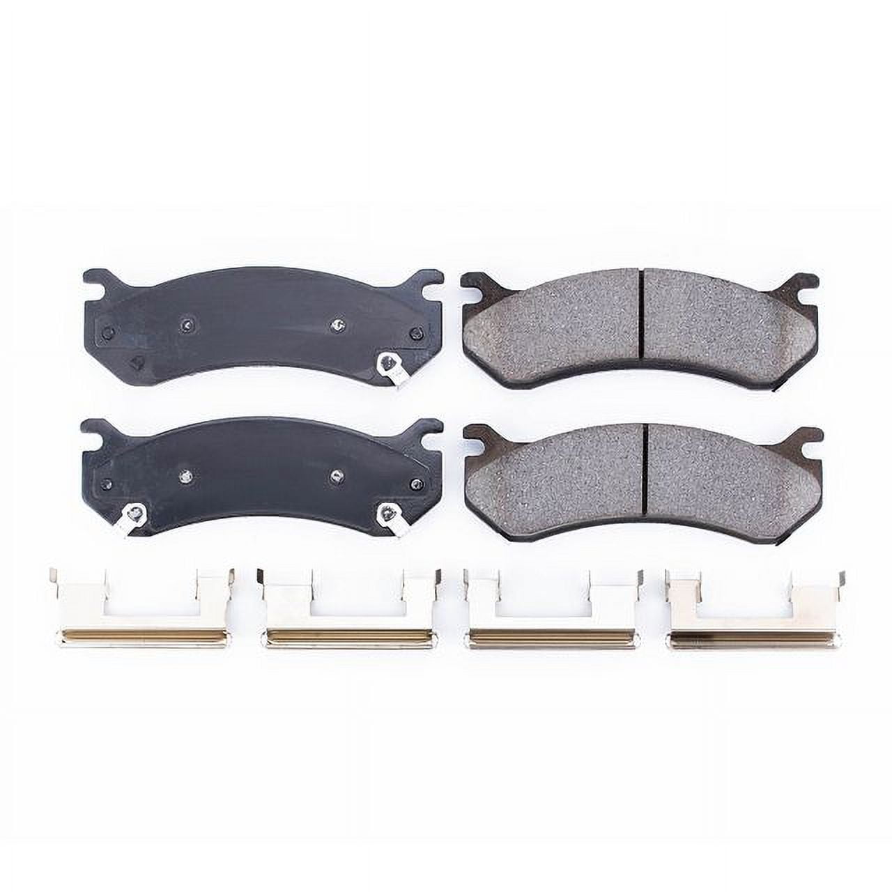 Power Stop Front/Rear Z17 Evolution Ceramic Brake Pads with Hardware 17-785