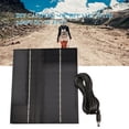 thumbnail image 4 of Panel solar de 6W 12V 500mA con salida de CC monocristalina de 9.84 pies yeacher  Cargador de paneles, 4 of 6