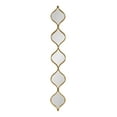 thumbnail image 5 of Kate and Laurel Loxi Slim Teardrop Panel Wall Mirror, 7 x 42, Gold, Glam Tall Teardrop Mirror Wall Decor for Use as Skinny Entryway Mirror or Decorative Bedroom Mirror, 5 of 9