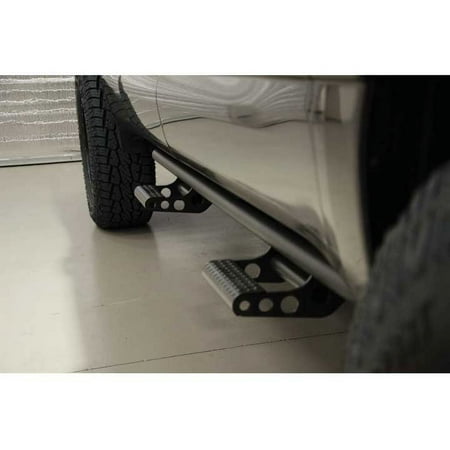 N-Fab RKR Rails 2017 Ford F-250/350 Super Duty Crew Cab - Tex. Black - 1.75in