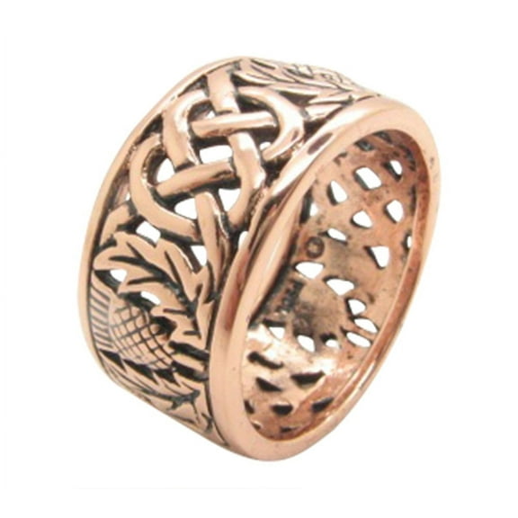 Copper Ring CTR3875 - 7/16" wide - Available in sizes 5 thru 9 and 11, 12. Choose your size below: