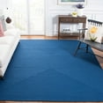 thumbnail image 3 of SAFAVIEH Braided Rishika Solid Area Rug, Blue, 9' x 12', 3 of 13