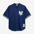 thumbnail image 2 of Men's Mitchell & Ness Don Mattingly Navy New York Yankees Cooperstown Collection Big & Tall Mesh Batting Practice Jersey, 2 of 7