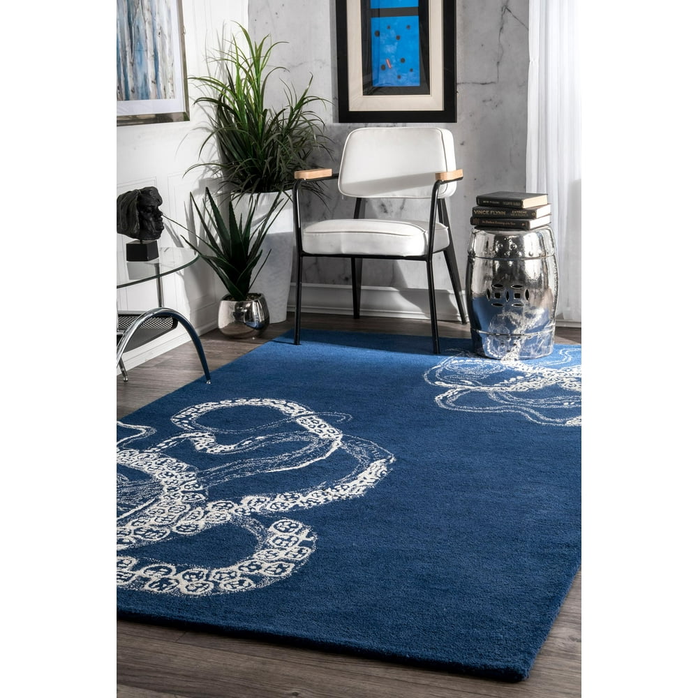 nuLOOM HandTufted Octopus Tail Area Rug or Runner