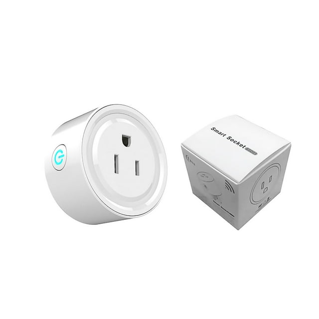 Smart Home Plug with Remote and Voice Control 3 Timing Modes Smart Outlet Socket for Home US Plug