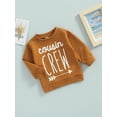 thumbnail image 5 of Douhoow 0-3Years Baby Pullover Boy Girl Sweatshirt Casual Letter Printed Round Neck Long Sleeve Top, 5 of 9